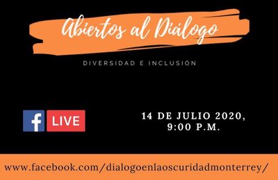 Announciation of the Facebook Show "Abiertos al Dialogo"